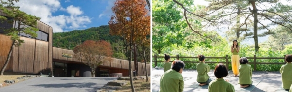 자연 속에서 1박 2일동안 진행된 40주년 행사, 스테이풀무원 / 자료 출처 풀무원 홈페이지