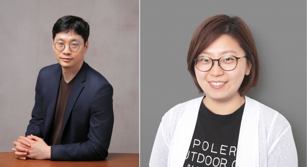 송창렬 대표와 김유리 크리에이티브 디렉터 (왼쪽부터)