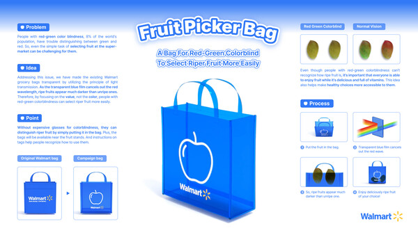 서울과기대 은상 수상 "FRUIT PICKER BAG"