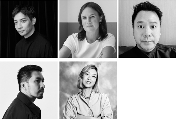 미사야 아사이, 로렌 브래들리, 기엔회옹 (윗줄 왼쪽부터)/ 레이먼드 시즌, 유니스 탄(아랫줄 왼쪽부터)
